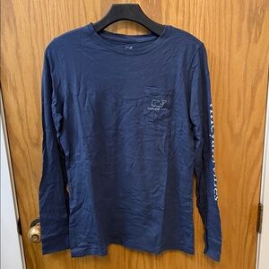 Vineyard Vines Blue Long Sleeve Tee